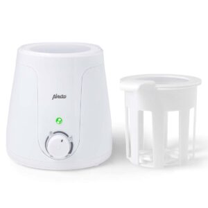 Alecto Flessenwarmer Wit BW-70