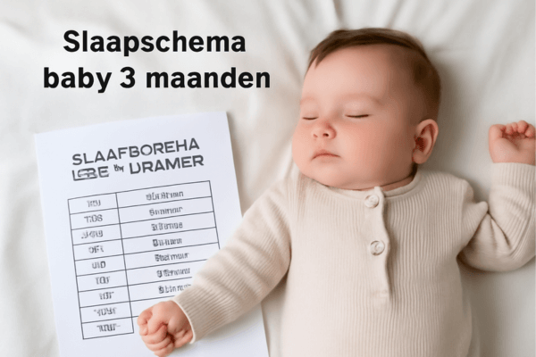 slaapschema baby 4 maanden