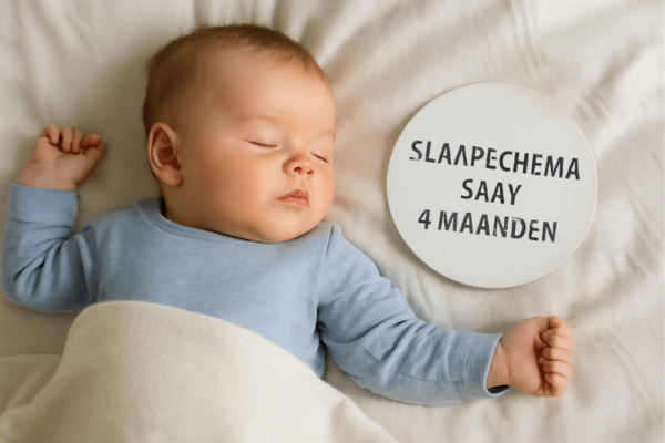 slaapschema baby 6 maanden